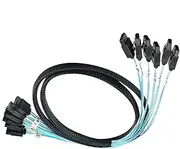 External Hard Drive Cord - Flexible SSD Data Splitter Stable Hard Drive Cord | Networking Products, Computer Interconnects for Women, Men, Adult