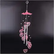 Wind Chimes Outdoor Bird Dophin Valetines Gifts Plastic Wind Chime Bell Garden Living Ornament Home Garden Decoration Memorial Wind Chime (Size : PK)