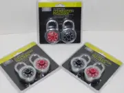 Combination Padlocks SIX Heavy Duty Locks Bike Gate Garage Locker Fences Cages