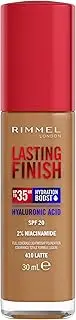 [Rimmel] London Lasting Finish 35 Hour Foundation, 410 Latte