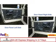 Custom Suzuki Samurai SJ410 SJ413 Door Panel Top Qlty Black Canvas +All Fittings