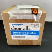 Propper Chex-All II Sterilization Pouch Instant Sealing 3 x 8 in. 500 Pouches
