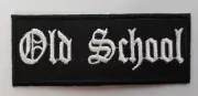 Old School Iron On Patch for Vest or Jacket