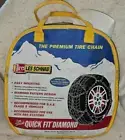 2317 Les Schwab (or Alpine Sport- same) Diamond SNOW CHAINS 16 17 18 19 Tires