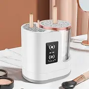 3-in-1 Electric Makeup Brush Cleaner & Dryer Ultra Efficient Cleaning 5 min Automatic Stop Brush Cleaner Make Up Dry Make Up Brush Dryer Free Your Hands