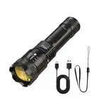 LED Zoom Pocket Flashlight Camping Lamp Super Bright Police Tactical Torch