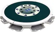 Automatic Card Dealer,Dual Power Portable Card Dealer, 360° Rotating Universal Automatic Playing Card Dealer,2-8 People Poker Card Dealer Machine Supports Most Poker Rules and Custom Programming