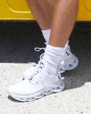[Lucid] Lucid Men's Stratford Shoes in White/Black Size 09 09 White/Black