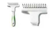 Professional Grooming Tools Flexible Rake Combs for Dog Groomers Dematting 7"