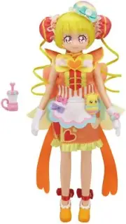BANDAI Delicious Party Pretty Cure PreCure Style Cure Yum-Yum Doll Figure