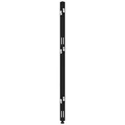 Stilford 4 Way Connector for 1250mm Partition Screen Black
