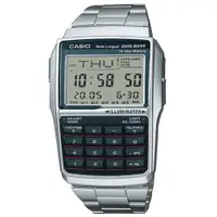 在飛比找PChome24h購物優惠-CASIO 行動祕書8位元計算機不鏽鋼錶