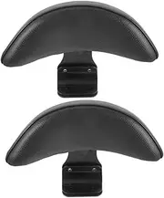 WEKADRIN 2pcs Motorcycle Backrest for Electric Scooters and Bicycles Durable Back Rest for Enhanced Comfort and Support Rider Heights Easy Installation