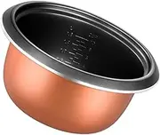 NUOBESTY Electric Cooker Pot Replacement Aluminum Inner Pot Multi-Purpose for Rice Cooker