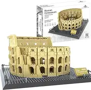 Roman Colosseum Building Block Set – 1756-Pieces Colosseum Model Building Blocks for Adults and Kids – Italy’s Colosseum Architecture Kit Famous Landmark Series