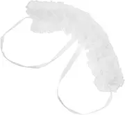 [GAROZATION] Fungus Collar Mesh Ruffled Fake Collar Mesh Choker Ribbon Collar Detachable Ruff Collar Fake Clothes Collar Elizabethan Collar Costume Lady False Collar Victorian Choker
