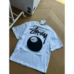 NIKE X STUSSY 聯名款 撞球 LOGO 印花 短袖T卹 NIKE短踢 美式短T 純棉 男女