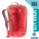 ☆【德國Deuter】Speed Lite 16L輕量級透氣健行登山背包(超輕網狀設計/人體工學肩帶)/3410121紅