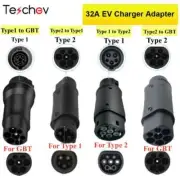 Electric Vehicle Charging Connector Type 2 to Type 1 J1772 EV Adapter Charger