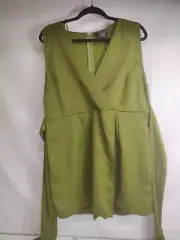 AX Paris dress color olive code PA271 size uk 18 and 14
