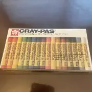 Sakura Cray-pas The Original Oil Pastels 16 Sticks #51520 New/sealed