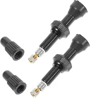 HEALLILY Metal Valve Stem Extender Core French Valve Lightweight Tubeless Tire Compatible