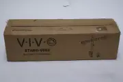 VIVO Stand-V002 Black Dual Monitor Desk Mount Adjustable , Fits Screens