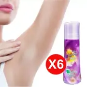 6X100ML Mistine Cattleya Whitening Roll-on Natural Active Deodorant Odor Deo