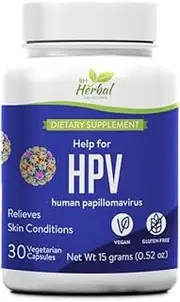 Help For HPV (human papillomavirus) Skin Conditions, Warts, Canker Sores - 100% Herbal and Natural - Boost Immune System