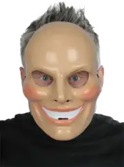 Sinister Smiley Mask Halloween Costume Accessory Smiler Face Purge