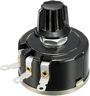 XYWHPGV 4K7 Ohm Variable Resistors Single Turn Rotary Carbon Film Potentiometer W Knobs(cc262 d4726 57c70 f4037 c2c41 5b6dc