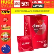 Official Durex Partner Fetherlite Ultra Thin Feel Greater Sensitivity 30 Condoms