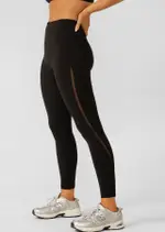 [Lorna Jane] Sweet Thing Ankle Biter Leggings in Black, Size - 2XS 2XS Black