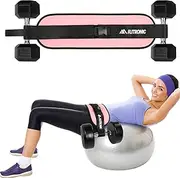 flintronic Exercise Hip Thrust Belt, Booty Belt for Hip Thrust, Adjustable Hip Thrust Belt with Extra Padding for Dumbbells Kettlebells Gym Fitness Bodybuilding Weightlifting