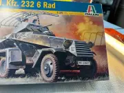 1/35 ITALERI - GERMAN WWII -SD KFZ 232 6 RAD-TRUCK KIT-NEW WM214