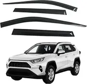 Side Window Deflector, Compatible with Toyota Rav-4 Rav4 XA50 2019-2024 Weather Shield Window Door Visor Sun Rain Guard