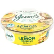 Yumi's Hommus Zesty Lemon 200g