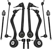 Front Lower Control Arms Stabilizer Link Tie Rod End 10pcs Kits Compatible With Camaro 2010 2011 2012 2013 2014 2015