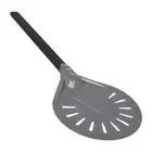 Turning Pizza Peel with 8 inch Aluminum Round Pizza Paddle, 23.6 inch1608
