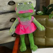 45cm Funny Frog Plush Toy Magic Expression Pepe The Frog Sad Frog Collection Plush Stuffed Toys Christmas Birthday Gifts Plush[HsSs] Pink