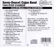 SAVOY-DOUCET CAJUN BAND - TWO STEP D'AMAD‚ NEW CD