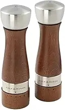 Cole & Mason Oldbury Salt and Pepper Mill Gift Set, Brown/Silver 31231