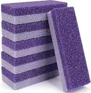 6 Pieces Pumice Stone Foot Scrubber, Foot Pumice Stone For Feet Hard Skin Callus Remover And Scrubber, Dead Skin Remover Sponge, Foot Scrubber Heel Scraper Removes Dead Skin exfoliatings Pedicure Tool