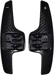 Shuogoufeng Store Compatible with Camaro 2016-2022 Compatible with Corvette C7 2015-2019 Type Carbon Fiber Steering Wheel Shift Paddle Extension Shifter