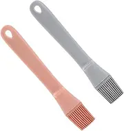 Vaguelly 2pcs Silicone Basting Brush High Temperature Resistant Food Brush for Kitchen Use Easy to Clean and for Baking and Cooking