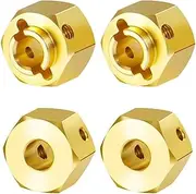 Modification Accessories Brass Hex Wheel Widening Adapter for 1/10 RC Crawler Axial SCX10 III AXI03007 AXI03004 Capra(10mm)