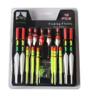 2SETS Fishing New Hot Sale 15pcs/Set Assorted Sizes Lot Fishing Lure Floats Bobbers Slip Drift Tube Indicator Fishing ATccessory Tool