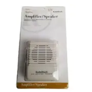 RadioShack 277-1008 Mini Amplifier Speaker NOS White Vintage Electronics Audio