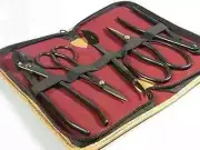 Kaneshin Bonsai Tool Set 174 5pcs Scissors Tweezers Cutter