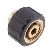 Female 1/4 To Female M22x1.5 Socket 14mm Hole Brass Pressure